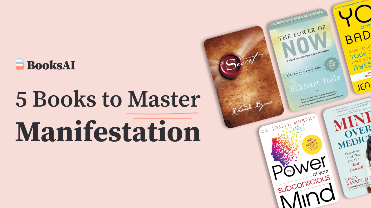 5 Books to Master Manifestation